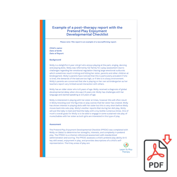 Example Report - PPE-DC (Neuroaffirming)